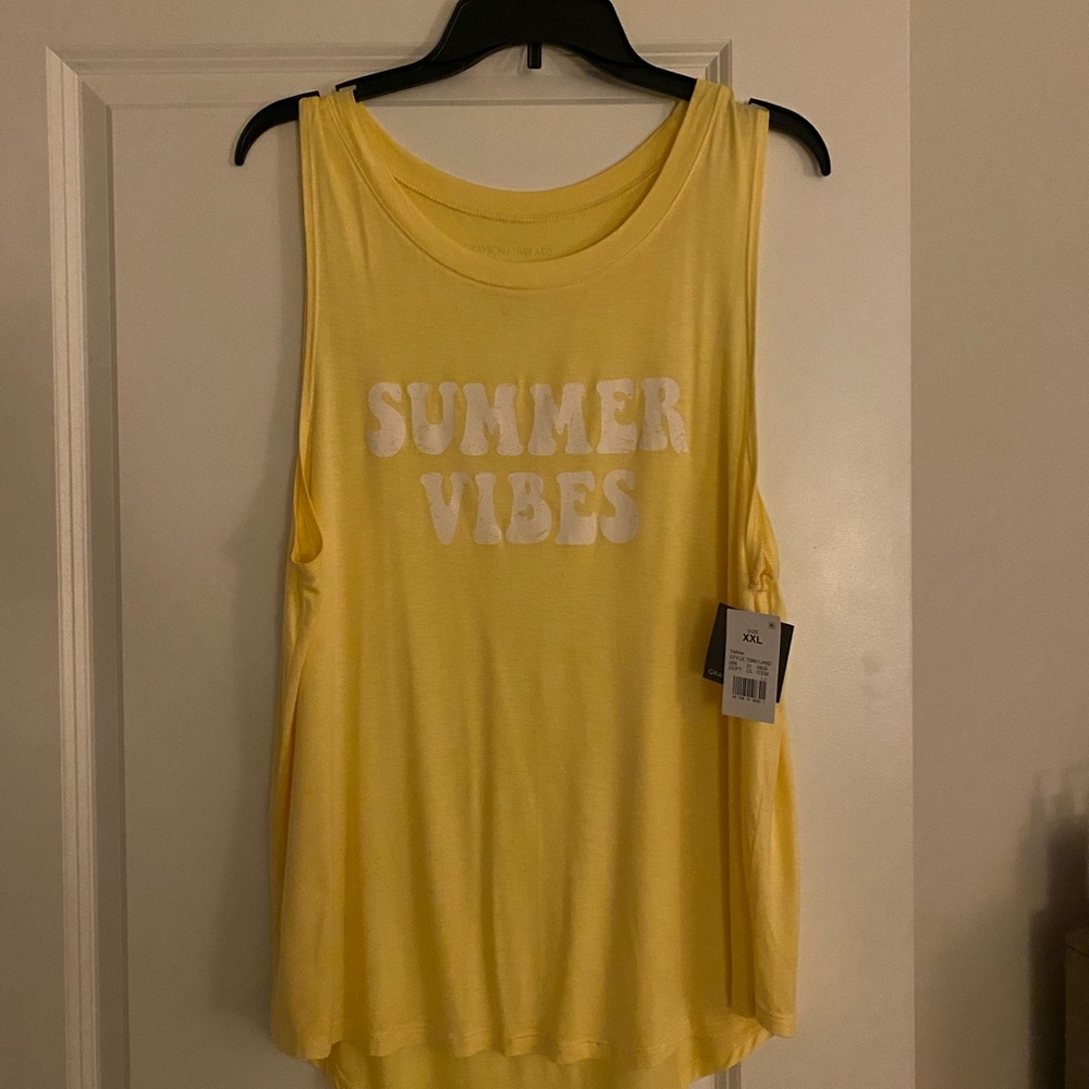 Summer vibes tank